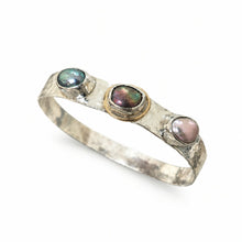 Load image into Gallery viewer, Freshwater Pearl Bangle - 925 Sterling Silver FJD$