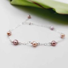 Load image into Gallery viewer, READY TO SHIP Freshwater Pearl Bracelet - 925 Sterling Silver FJD$
