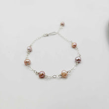 Load image into Gallery viewer, READY TO SHIP Freshwater Pearl Bracelet - 925 Sterling Silver FJD$