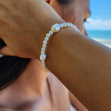 Load image into Gallery viewer, CONTACT US TO RECREATE THIS SOLD OUT STYLE Freshwater Pearl Bracelet - 925 Sterling Silver FJD$