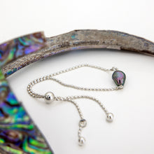 Load image into Gallery viewer, READY TO SHIP Freshwater Pearl Adjustable Bracelet - 925 Sterling Silver FJD$