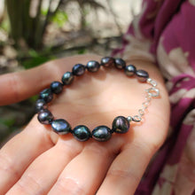 Load image into Gallery viewer, READY TO SHIP Freshwater Pearl Bracelet - 925 Sterling Silver FJD$