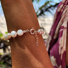 Load image into Gallery viewer, READY TO SHIP Freshwater Pearl Bracelet - 925 Sterling Silver FJD$