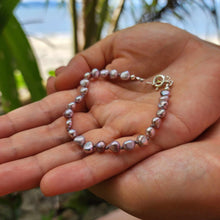 Load image into Gallery viewer, READY TO SHIP Freshwater Pearl Bracelet - 925 Sterling Silver FJD$