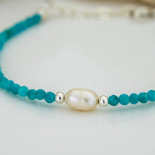 Load image into Gallery viewer, READY TO SHIP Freshwater Pearl & Bead Bracelet - 925 Sterling Silver FJD$
