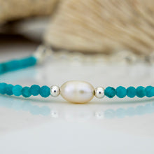 Load image into Gallery viewer, READY TO SHIP Freshwater Pearl & Bead Bracelet - 925 Sterling Silver FJD$