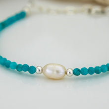 Load image into Gallery viewer, READY TO SHIP Freshwater Pearl & Bead Bracelet - 925 Sterling Silver FJD$