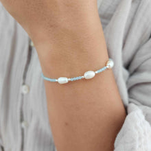 Load image into Gallery viewer, READY TO SHIP Freshwater Pearl & Bead Bracelet - 925 Sterling Silver FJD$