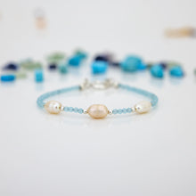 Load image into Gallery viewer, READY TO SHIP Freshwater Pearl & Bead Bracelet - 925 Sterling Silver FJD$