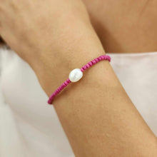 Load image into Gallery viewer, READY TO SHIP Freshwater Pearl & Bead Bracelet - 925 Sterling Silver FJD$