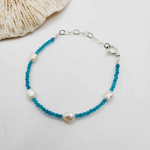 Load image into Gallery viewer, READY TO SHIP Freshwater Pearl & Bead Bracelet - 925 Sterling Silver FJD$