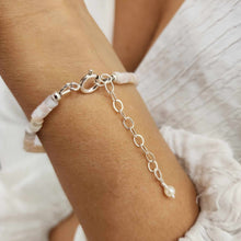 Load image into Gallery viewer, READY TO SHIP Polymer Bead & Freshwater Pearl Bracelet - 925 Sterling Silver FJD$