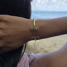 Load image into Gallery viewer, READY TO SHIP Frigate Bird Cuff Bracelet - 925 Sterling Silver FJD$