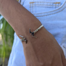 Load image into Gallery viewer, READY TO SHIP Frigate Bird Cuff Bracelet - 925 Sterling Silver FJD$