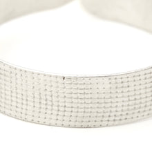 Load image into Gallery viewer, READY TO SHIP Textured Recycled Silver Cuff - 925 Sterling Silver FJD$