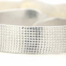 Load image into Gallery viewer, READY TO SHIP Textured Recycled Silver Cuff - 925 Sterling Silver FJD$