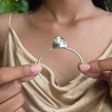 Load image into Gallery viewer, READY TO SHIP Bezel Set Shell Cuff - 925 Sterling Silver FJD$