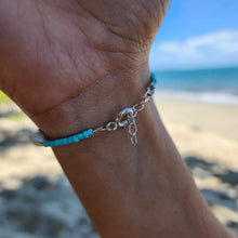 Load image into Gallery viewer, READY TO SHIP Shell & Bead Bracelet - 925 Sterling Silver FJD$