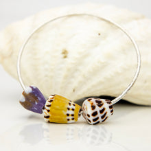 Load image into Gallery viewer, READY TO SHIP Fiji Shell Bangle - 925 Sterling Silver FJD$
