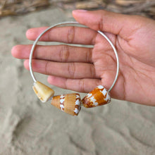 Load image into Gallery viewer, READY TO SHIP Fiji Shell Bangle - 925 Sterling Silver FJD$