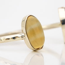 Load image into Gallery viewer, READY TO SHIP Bezel Set Shell Cuff - 925 Sterling Silver FJD$