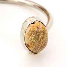Load image into Gallery viewer, READY TO SHIP Bezel Set Shell Cuff - 925 Sterling Silver FJD$