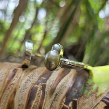 Load image into Gallery viewer, READY TO SHIP Civa Fiji Saltwater Bezel Set Pearl & Shell Cuff - 925 Sterling Silver FJD$