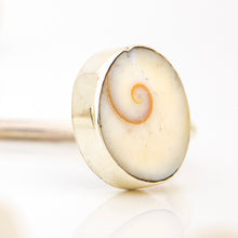 Load image into Gallery viewer, READY TO SHIP Civa Fiji Saltwater Bezel Set Pearl & Shell Cuff - 925 Sterling Silver FJD$