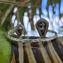 Load image into Gallery viewer, READY TO SHIP Civa Fiji Saltwater Bezel Set Pearl & Shell Cuff - 925 Sterling Silver FJD$