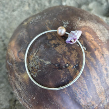 Load image into Gallery viewer, READY TO SHIP Freshwater Pearl & Shell Bangle - 925 Sterling Silver FJD$