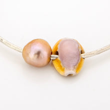 Load image into Gallery viewer, READY TO SHIP Freshwater Pearl & Shell Bangle - 925 Sterling Silver FJD$