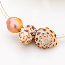 Load image into Gallery viewer, READY TO SHIP Freshwater Pearl & Shell Bangle - 925 Sterling Silver FJD$