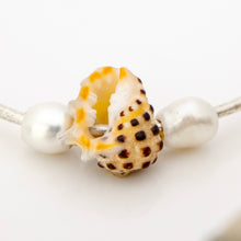 Load image into Gallery viewer, READY TO SHIP Freshwater Pearl & Shell Bangle - 925 Sterling Silver FJD$