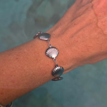 Load image into Gallery viewer, READY TO SHIP Shell Charm Bracelet - Stainless Steel FJD$