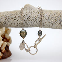 Load image into Gallery viewer, CONTACT US TO RECREATE THIS SOLD OUT STYLE Keshi & Fiji Saltwater Pearl Bracelet - 925 Sterling Silver FJD$