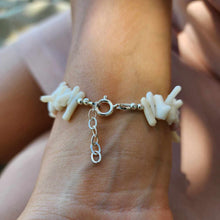 Load image into Gallery viewer, CONTACT US TO RECREATE THIS SOLD OUT STYLE White Coral & Freshwater Pearl Bracelet - 925 Sterling Silver FJD$