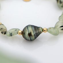 Load image into Gallery viewer, CONTACT US TO RECREATE THIS SOLD OUT STYLE Stretch Fiji Saltwater Pearl & Semi Precious Stone Bracelet FJD$