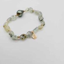 Load image into Gallery viewer, CONTACT US TO RECREATE THIS SOLD OUT STYLE Stretch Fiji Saltwater Pearl & Semi Precious Stone Bracelet FJD$