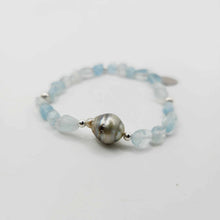 Load image into Gallery viewer, CONTACT US TO RECREATE THIS SOLD OUT STYLE Stretch Fiji Saltwater Pearl & Semi Precious Stone Bracelet FJD$