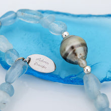 Load image into Gallery viewer, CONTACT US TO RECREATE THIS SOLD OUT STYLE Stretch Fiji Saltwater Pearl & Semi Precious Stone Bracelet FJD$