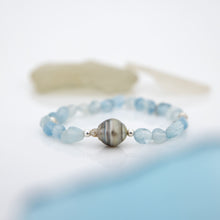 Load image into Gallery viewer, CONTACT US TO RECREATE THIS SOLD OUT STYLE Stretch Fiji Saltwater Pearl & Semi Precious Stone Bracelet FJD$