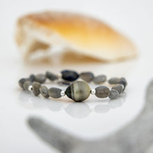 Load image into Gallery viewer, CONTACT US TO RECREATE THIS SOLD OUT STYLE Stretch Fiji Saltwater Pearl & Semi Precious Stone Bracelet FJD$