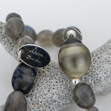 Load image into Gallery viewer, CONTACT US TO RECREATE THIS SOLD OUT STYLE Stretch Fiji Saltwater Pearl & Semi Precious Stone Bracelet FJD$