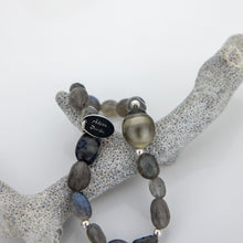Load image into Gallery viewer, CONTACT US TO RECREATE THIS SOLD OUT STYLE Stretch Fiji Saltwater Pearl & Semi Precious Stone Bracelet FJD$