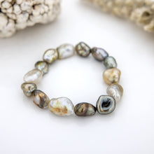 Load image into Gallery viewer, READY TO SHIP Stretch Fiji Saltwater Pearl Strand Bracelet FJD$