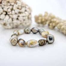 Load image into Gallery viewer, READY TO SHIP Stretch Fiji Saltwater Pearl Strand Bracelet FJD$