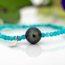 Load image into Gallery viewer, READY TO SHIP Stretch Fiji Saltwater Pearl & Bead Bracelet FJD$