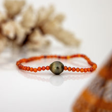 Load image into Gallery viewer, READY TO SHIP Stretch Fiji Saltwater Pearl & Bead Bracelet FJD$