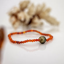 Load image into Gallery viewer, READY TO SHIP Stretch Fiji Saltwater Pearl & Bead Bracelet FJD$