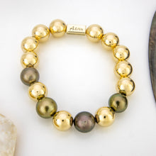 Load image into Gallery viewer, READY TO SHIP Unisex Graded Civa Fiji Pearl Stretch Bracelet - FJD$
